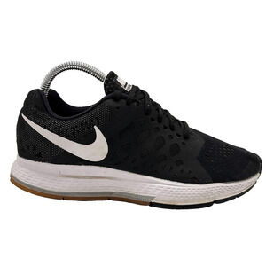Nike Zoom Pegasus 31 Shoes Womens Size 8 Black White Running Sneakers 654486-010
